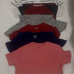 Men's lot of 6 short sleeves t-shirts size s/m